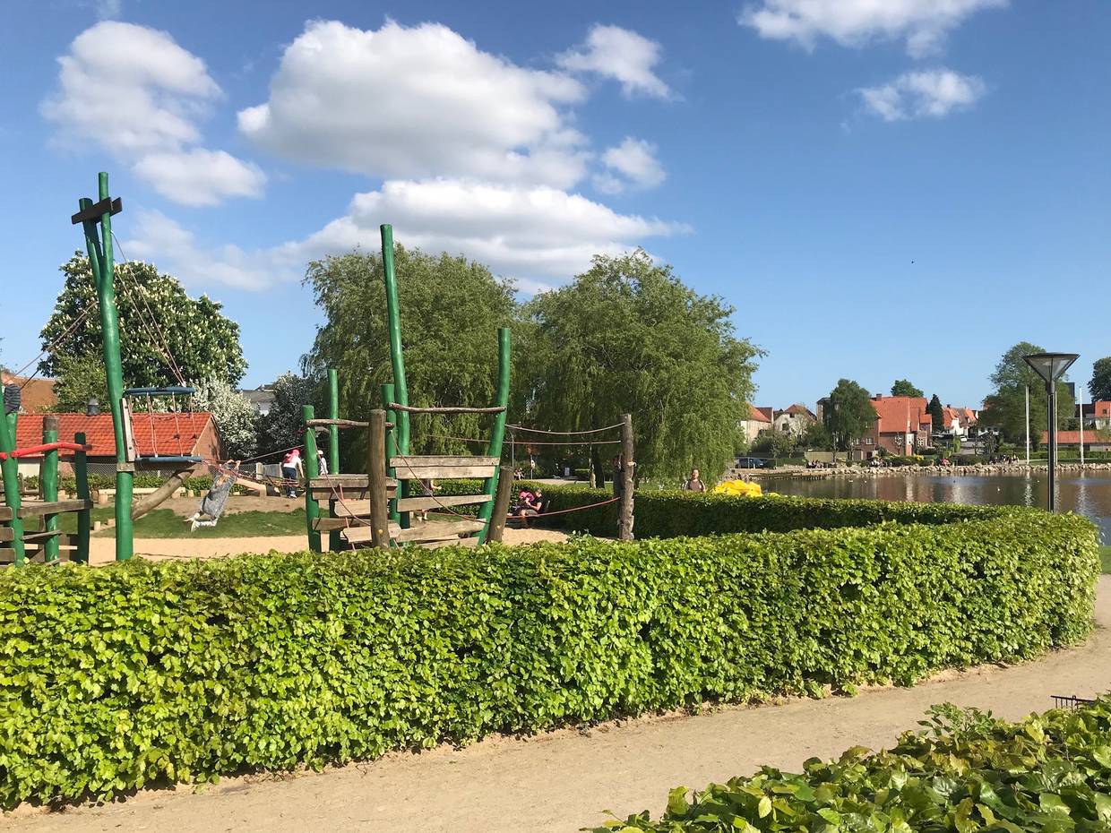 Spielplatz in einem Park
