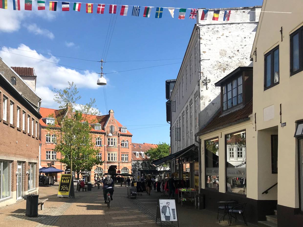 Fußgängerzone in Haderslev