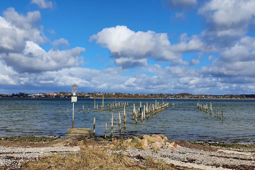 Foto von St. Anslet Strand