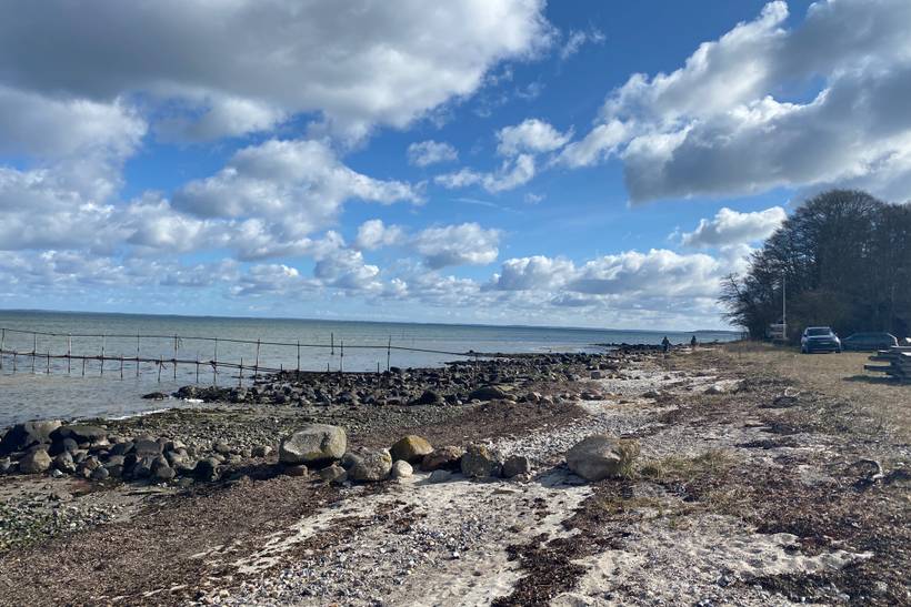 Foto von St. Anslet Strand