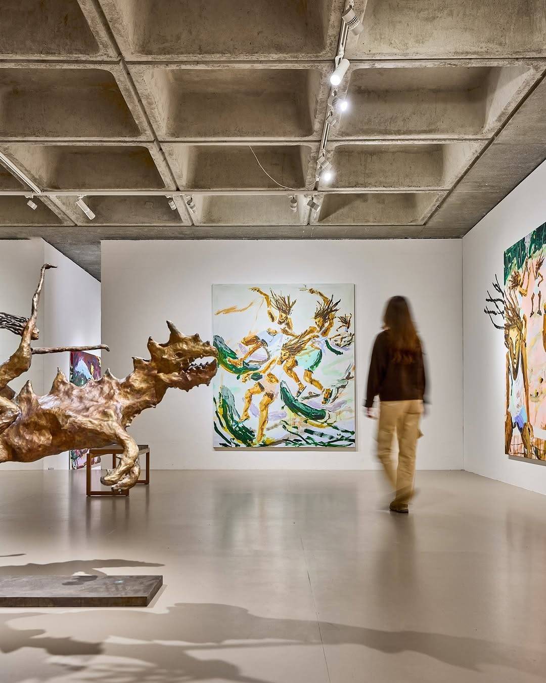 Blick in einen Ausstellungsraum des Kunstmuseum Trapholt