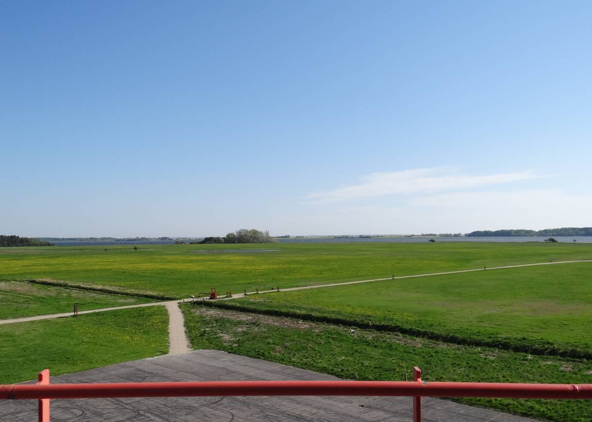 Aussicht vom Avnø Naturcenter