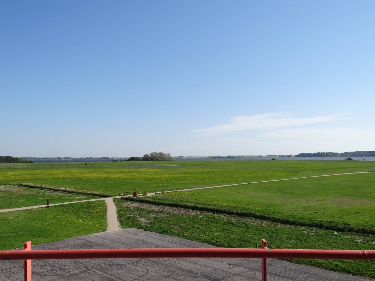 Aussicht vom Avnø Naturcenter