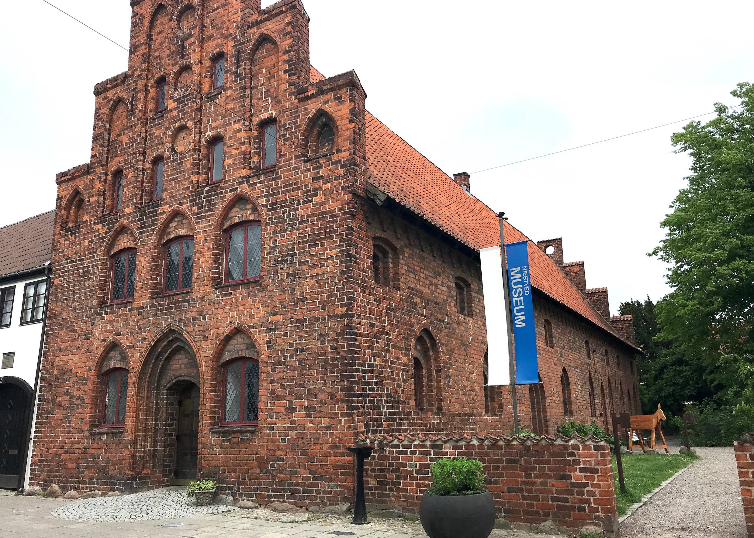 Næstved Museum, ein altes Backsteingebäude
