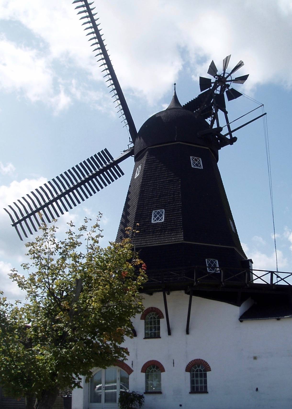 Die Windmühle in Lille Heddinge