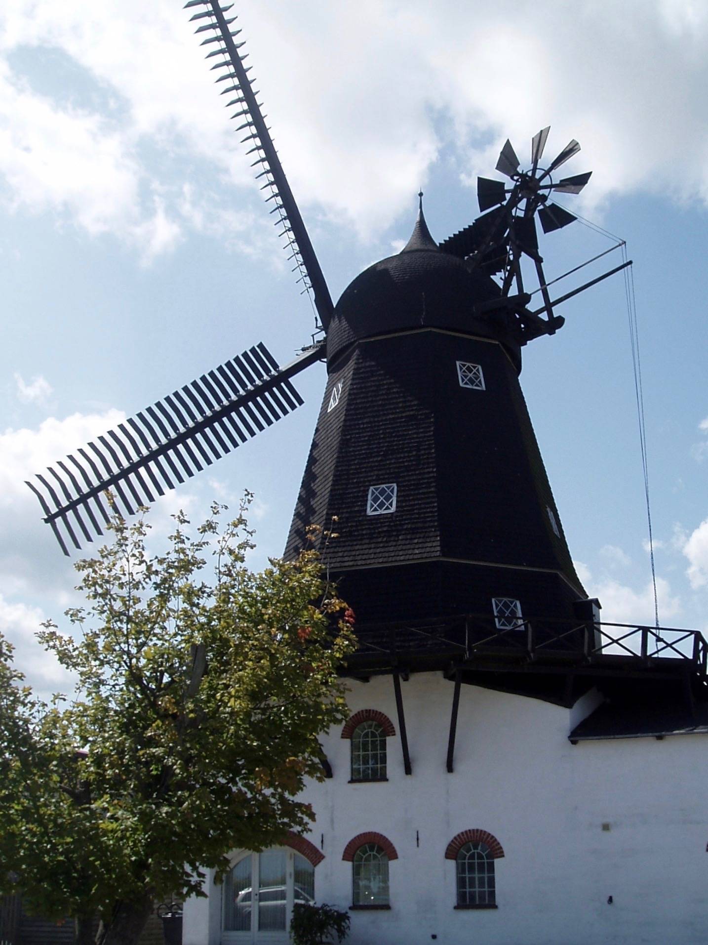 Die Windmühle in Lille Heddinge