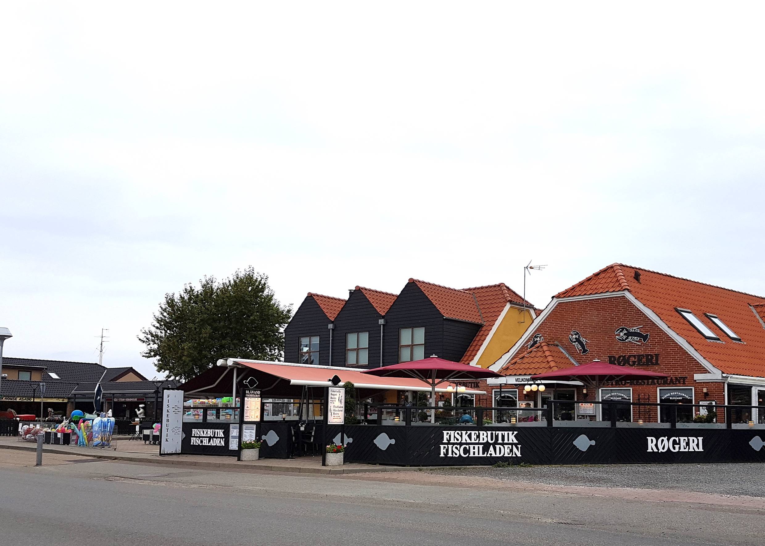 Fischrestaurant an der Hauptstraße