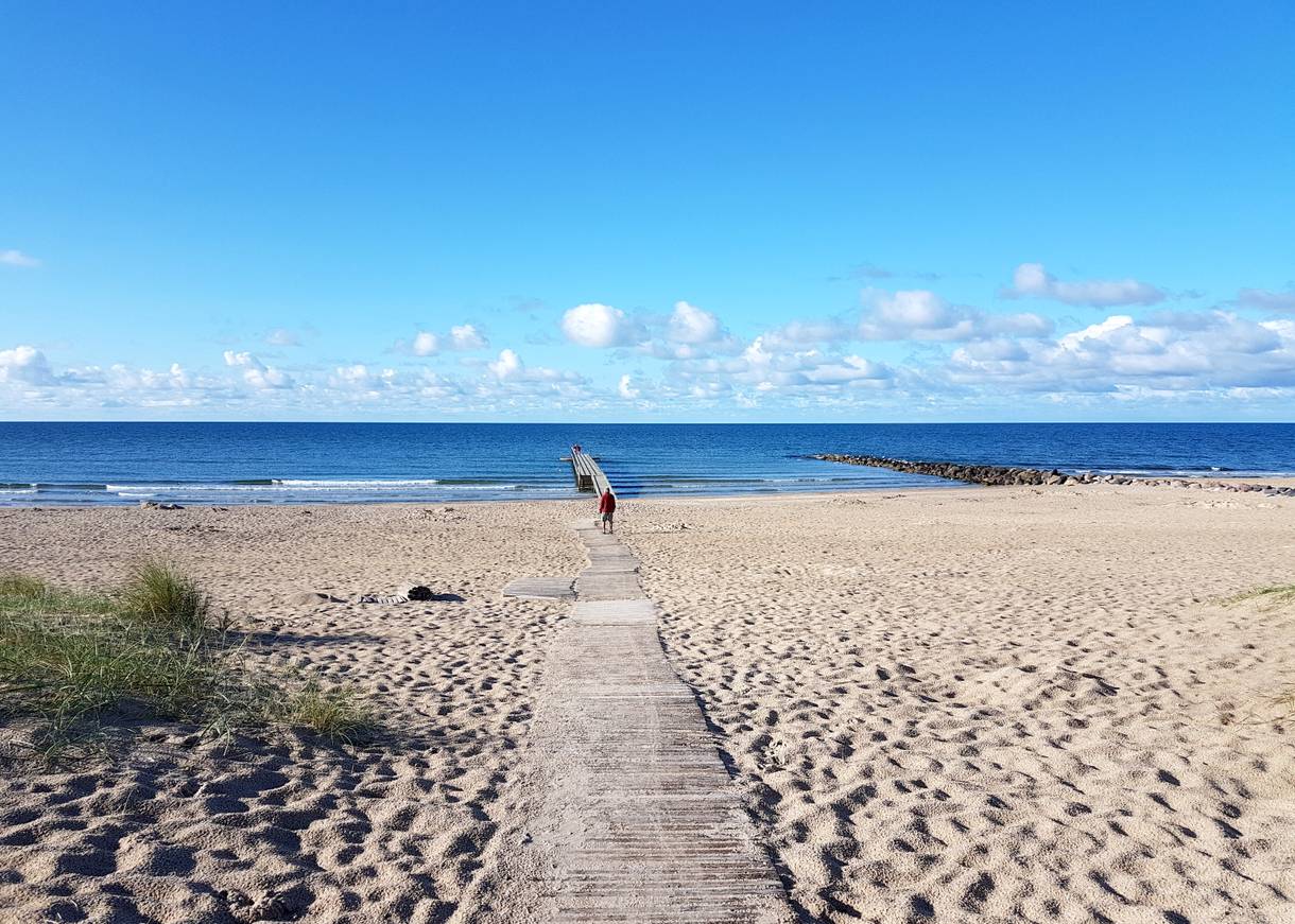 Badestrand mit barrierfreiem Zugang
