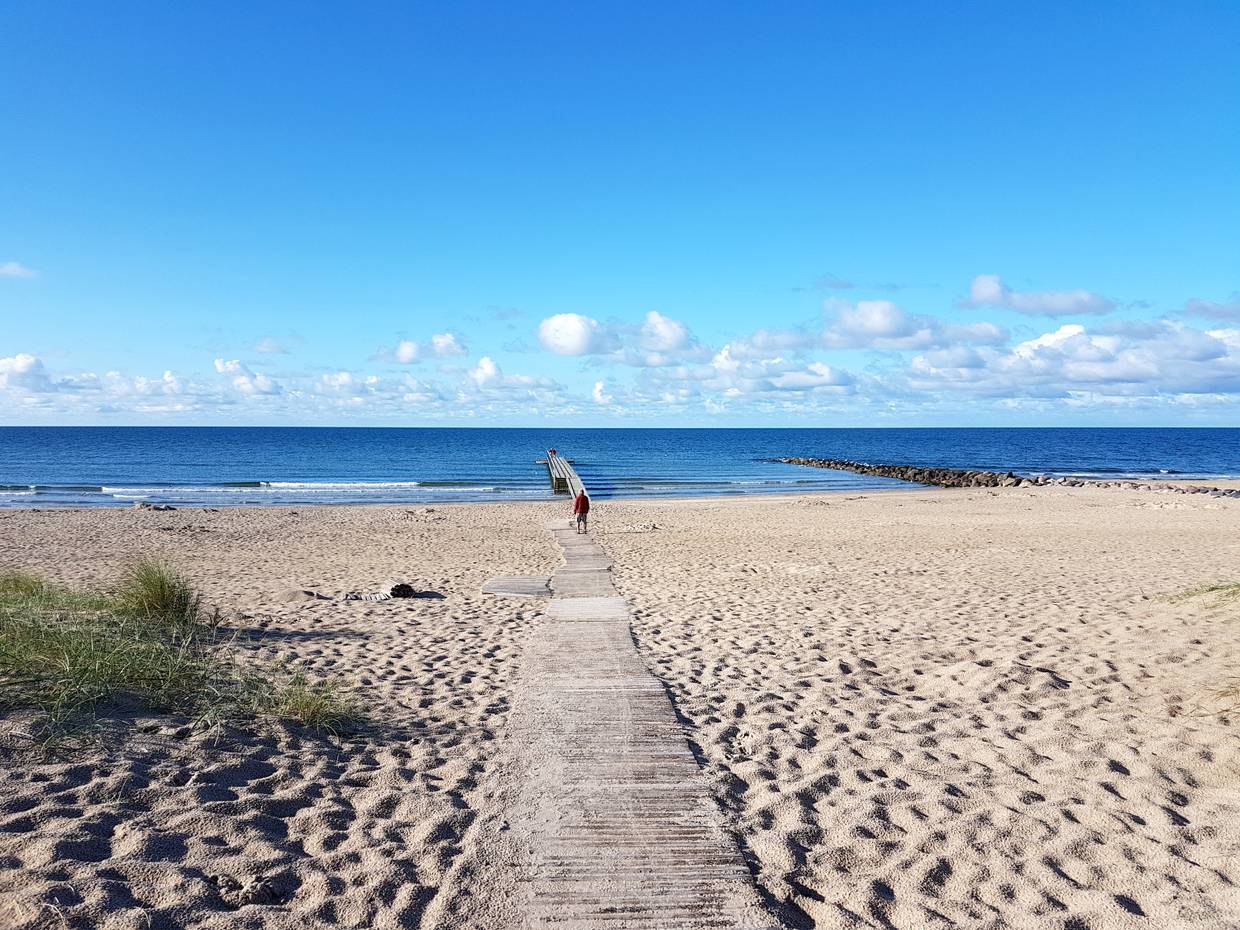 Badestrand mit barrierfreiem Zugang