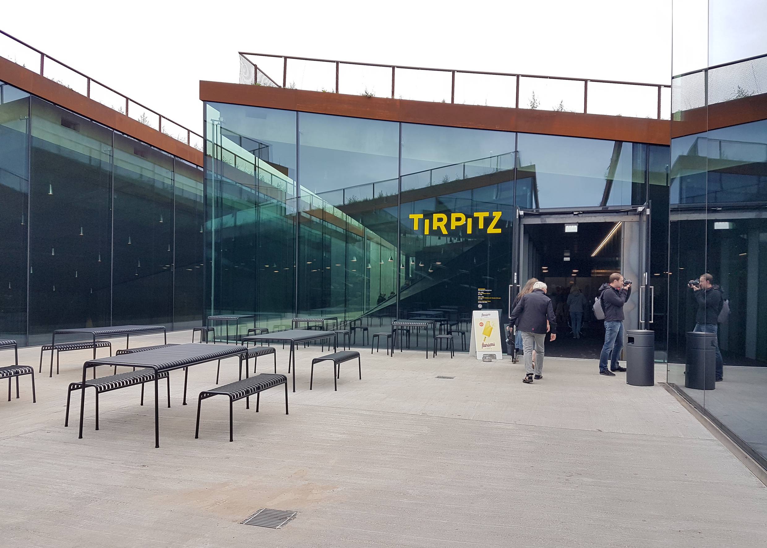Eingang zum Museum Tirpitz