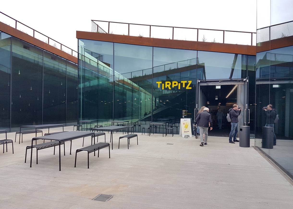 Eingang zum Museum Tirpitz