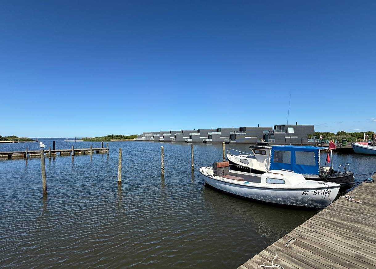 Hausboote in Bork Havn
