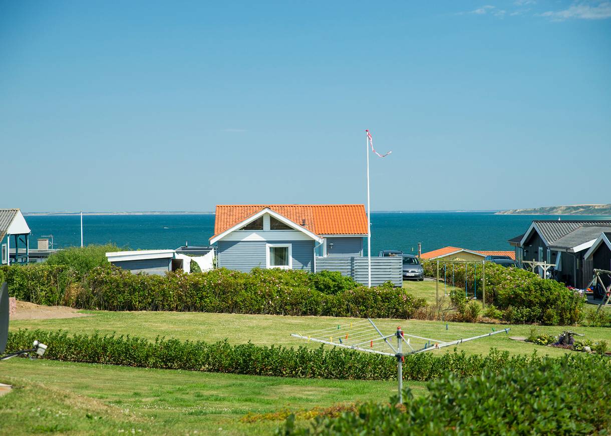 Ferienhäuser mit Blick auf den Limfjord