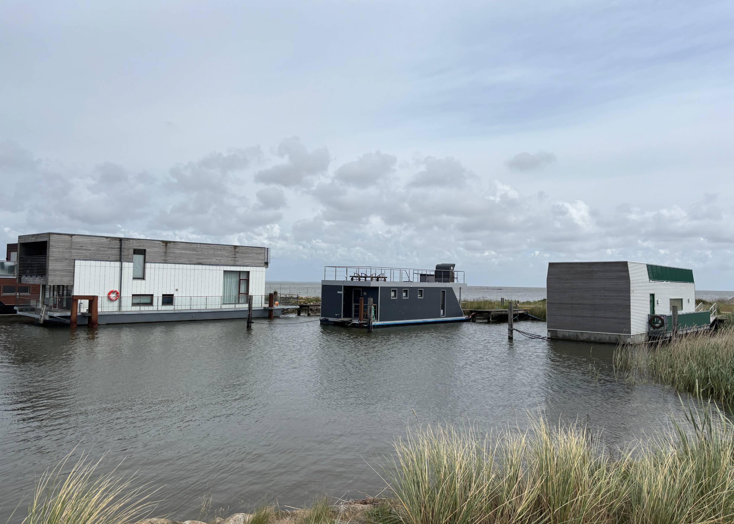 Hausboote im Ringkøbing Fjord