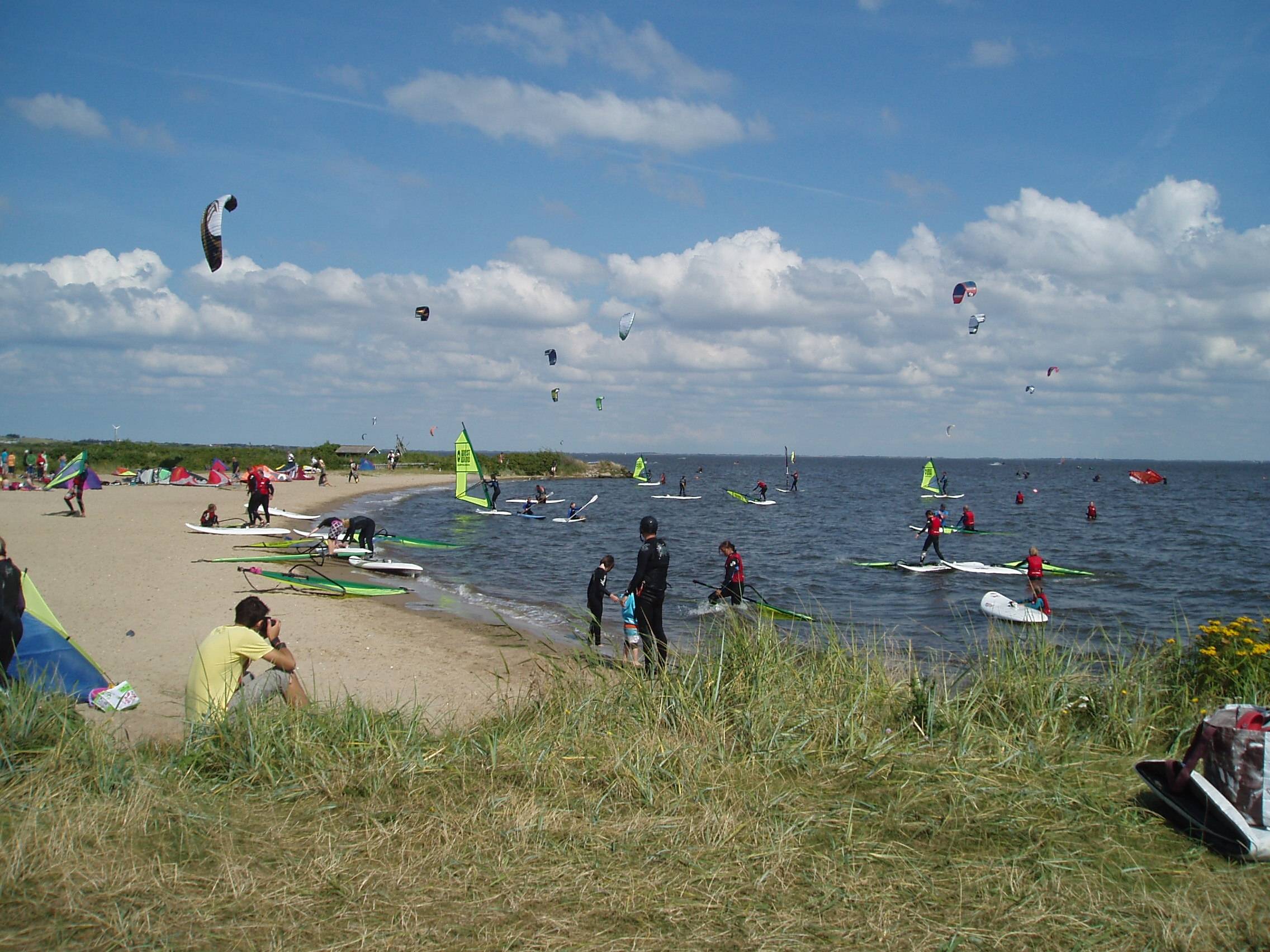 Fjordstrand am Kabelpark