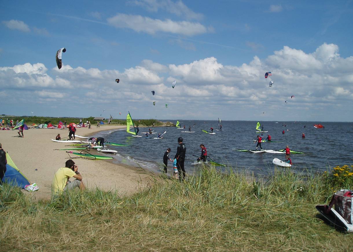 Fjordstrand am Kabelpark