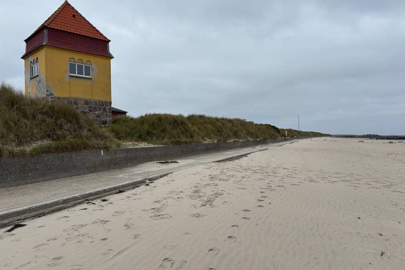 Foto von Thyborøn Hafenstrand