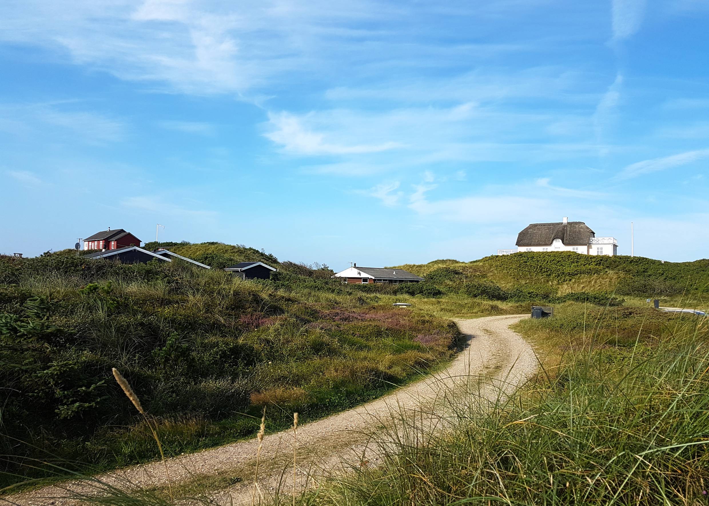 Ferienhäuser auf den Dünen