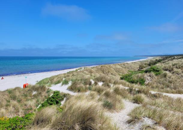 Strandzugang in Rørvig an der Klitplantage