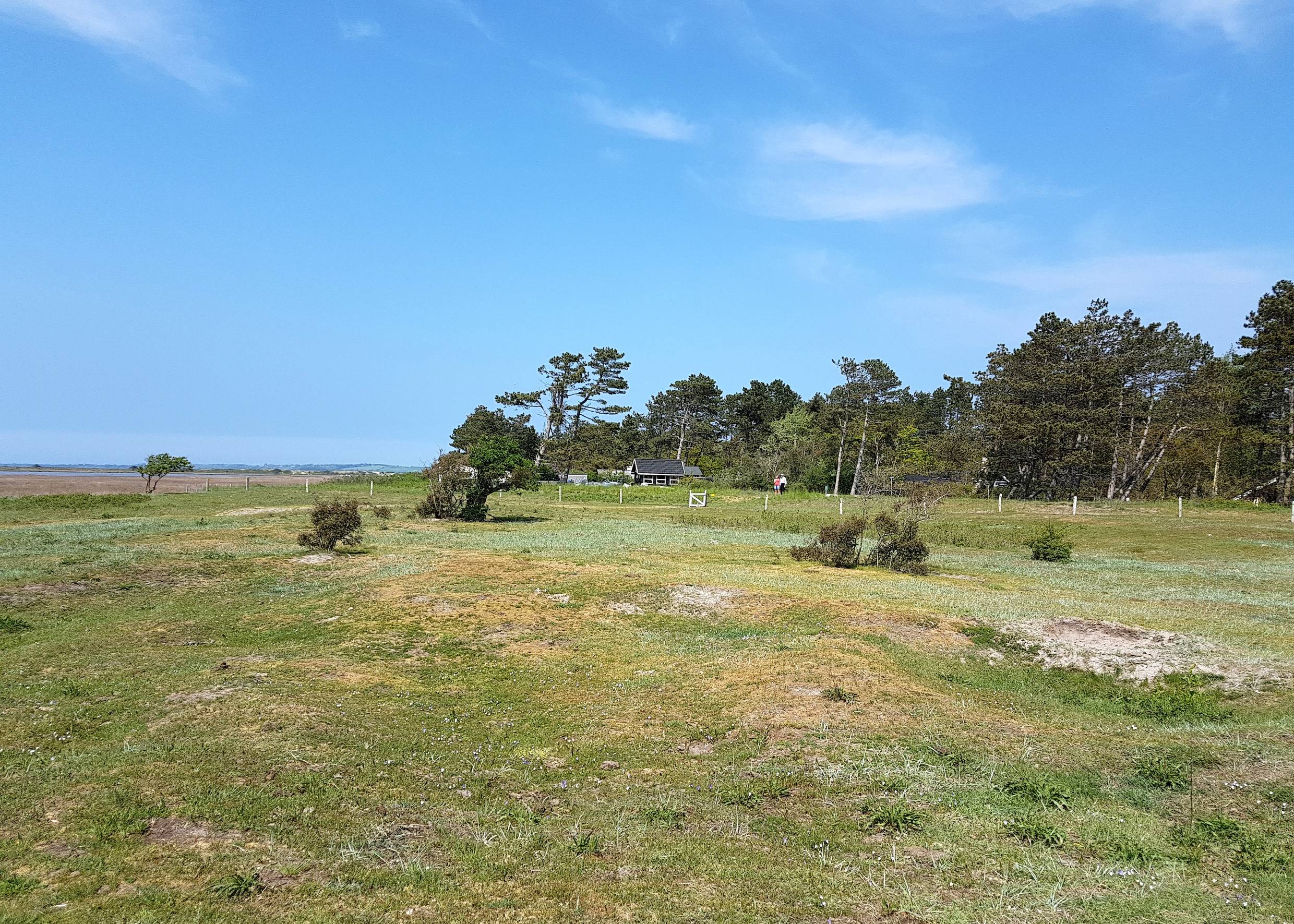 Ferienhaus am Waldrand mit Meerblick