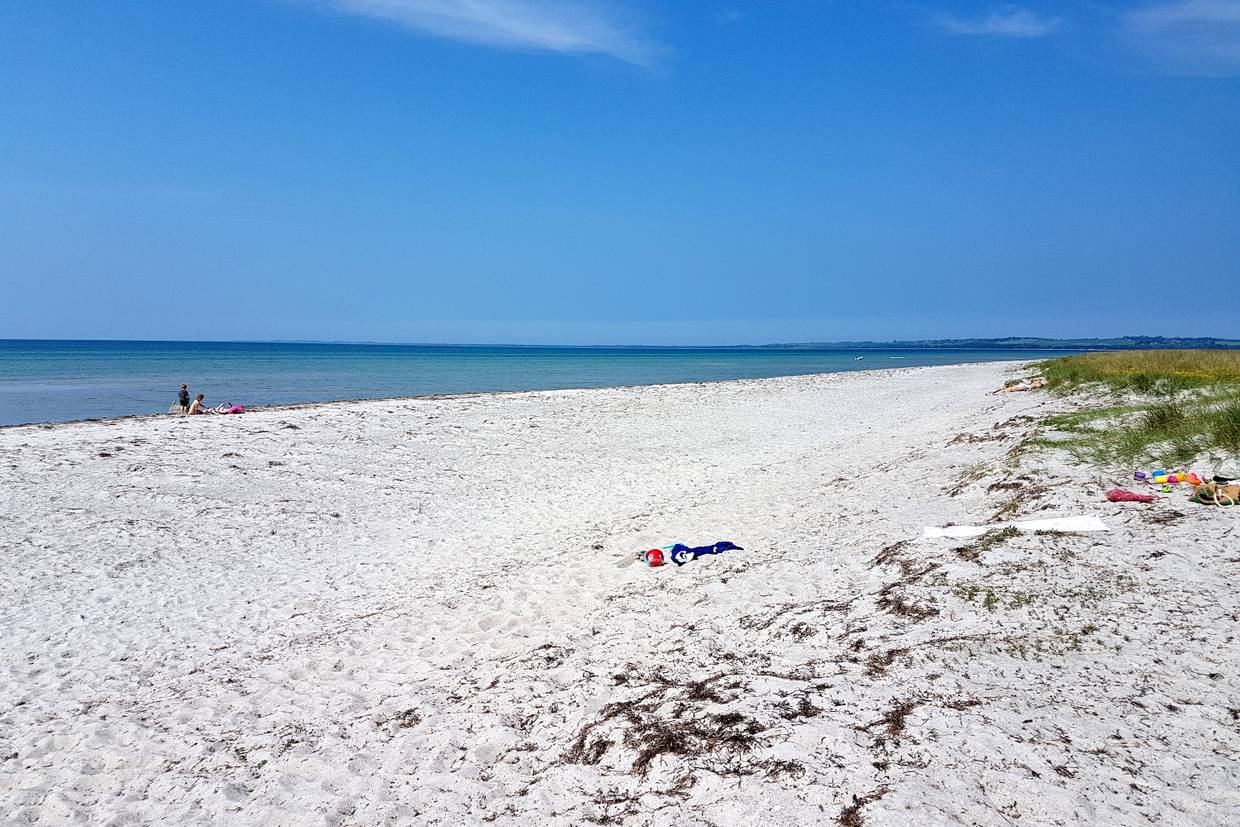 Foto von Korevlerne Strand